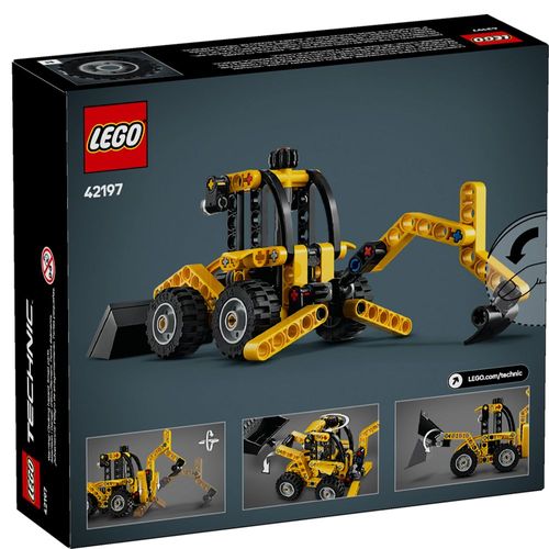 Bloco de Montar - Technic - Retroescavadeira LEGO DO BRASIL