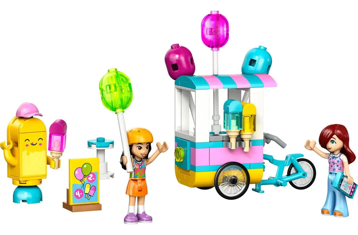 Encontraproduto.com.br - Barraca De Sorvetes E Baloes Friends - Lego 42692