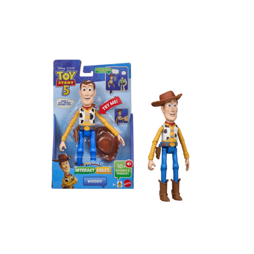 Boneco Com Som - WOODY Toy Story  5 -  Disney Pixar MATTEL