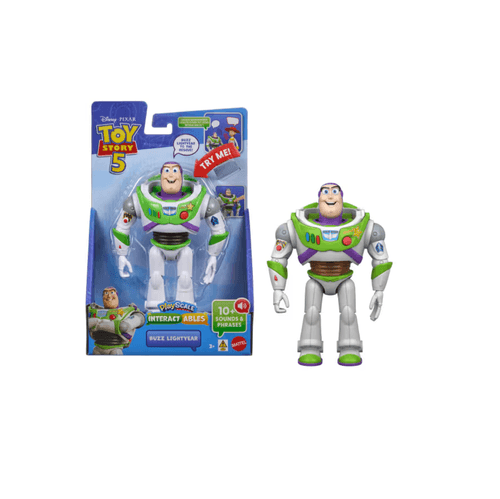 Boneco Com Som - Buzz Lightyear Toy Story 5 Disney Pixar MATTEL