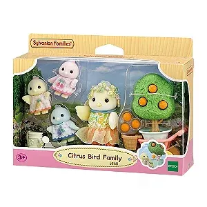 Sylvanian Famillies - Familia dos Passaros Citricos EPOCH MAGIA