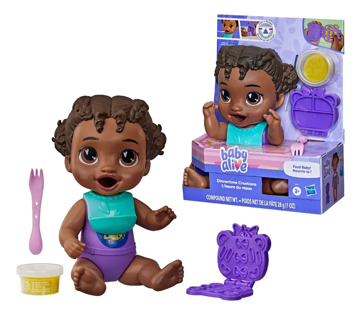Boneca - Baby Alive - Alimentar o Bebe Tilly HASBRO