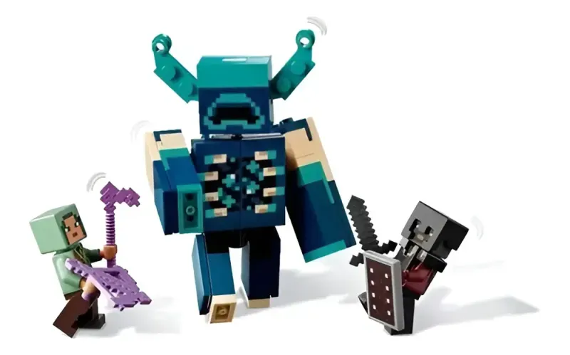 Blocos de Montar - Minecraft a Batalha Escura Profunda LEGO DO BRASIL-1787670709521